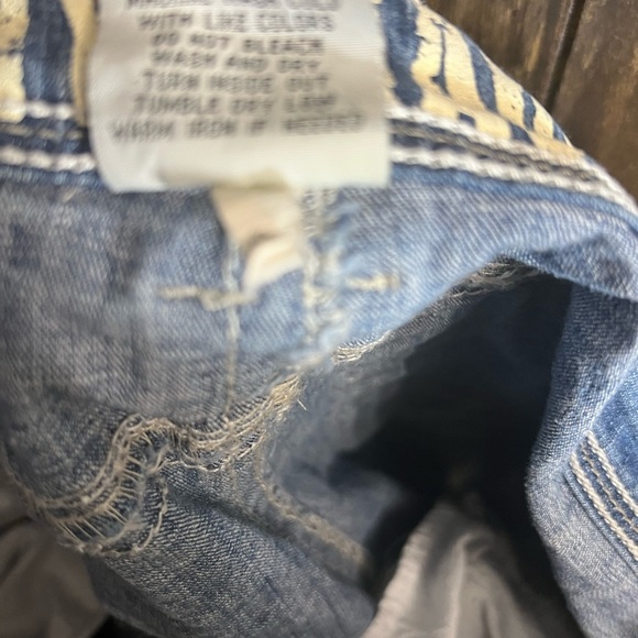 Denim Jean Shorts Size: 15/16 - Picture 7 of 7